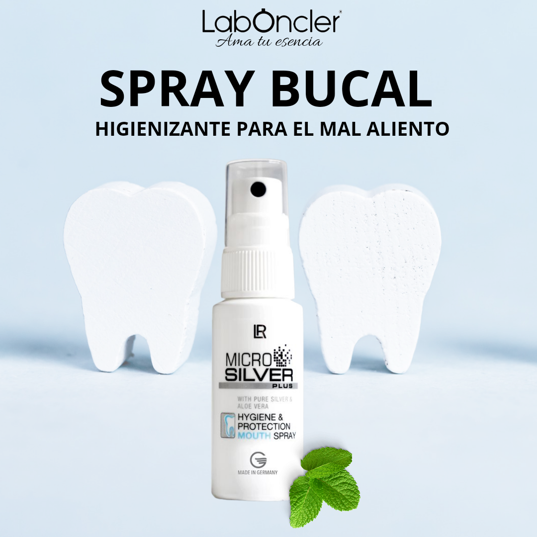 Spray bucal higiénico MicroSilver