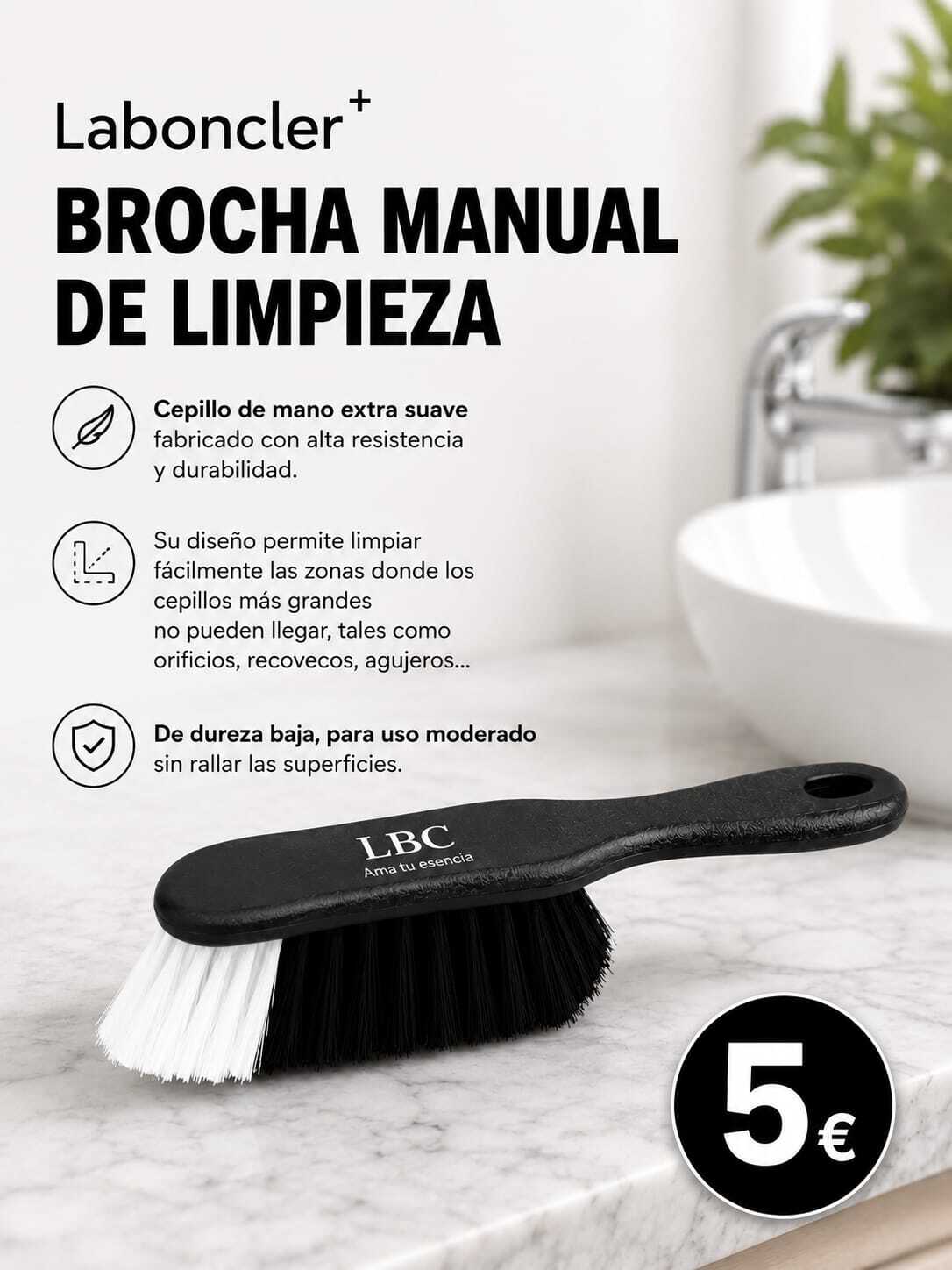 BROCHA MANUAL DE LIMPIEZA