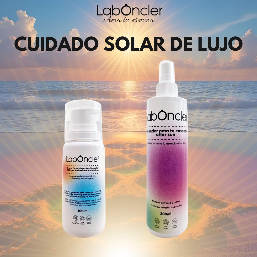 PACK CUIDADO SOLAR LUJO**CREMA FACIAL SOLAR SPF50+AFTER SUN LABONCLER**