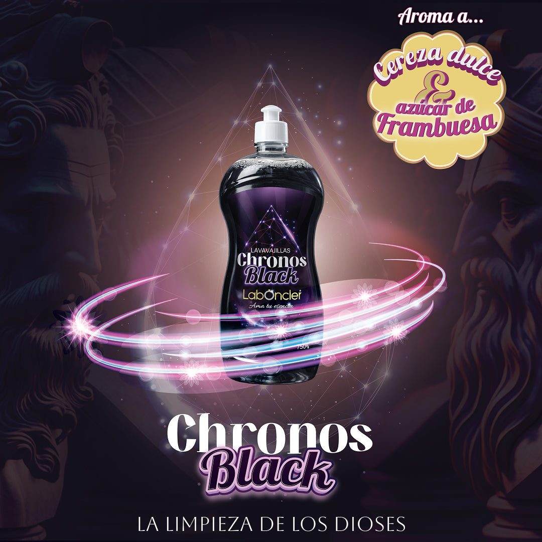 Lavavajillas Chronos Black (750 ml)
