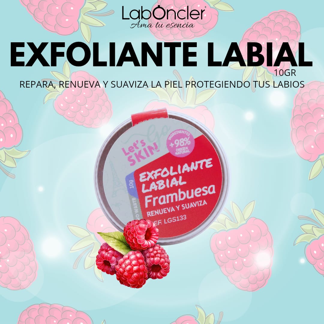TARRINA EXFOLIANTE FRAMBUESA
