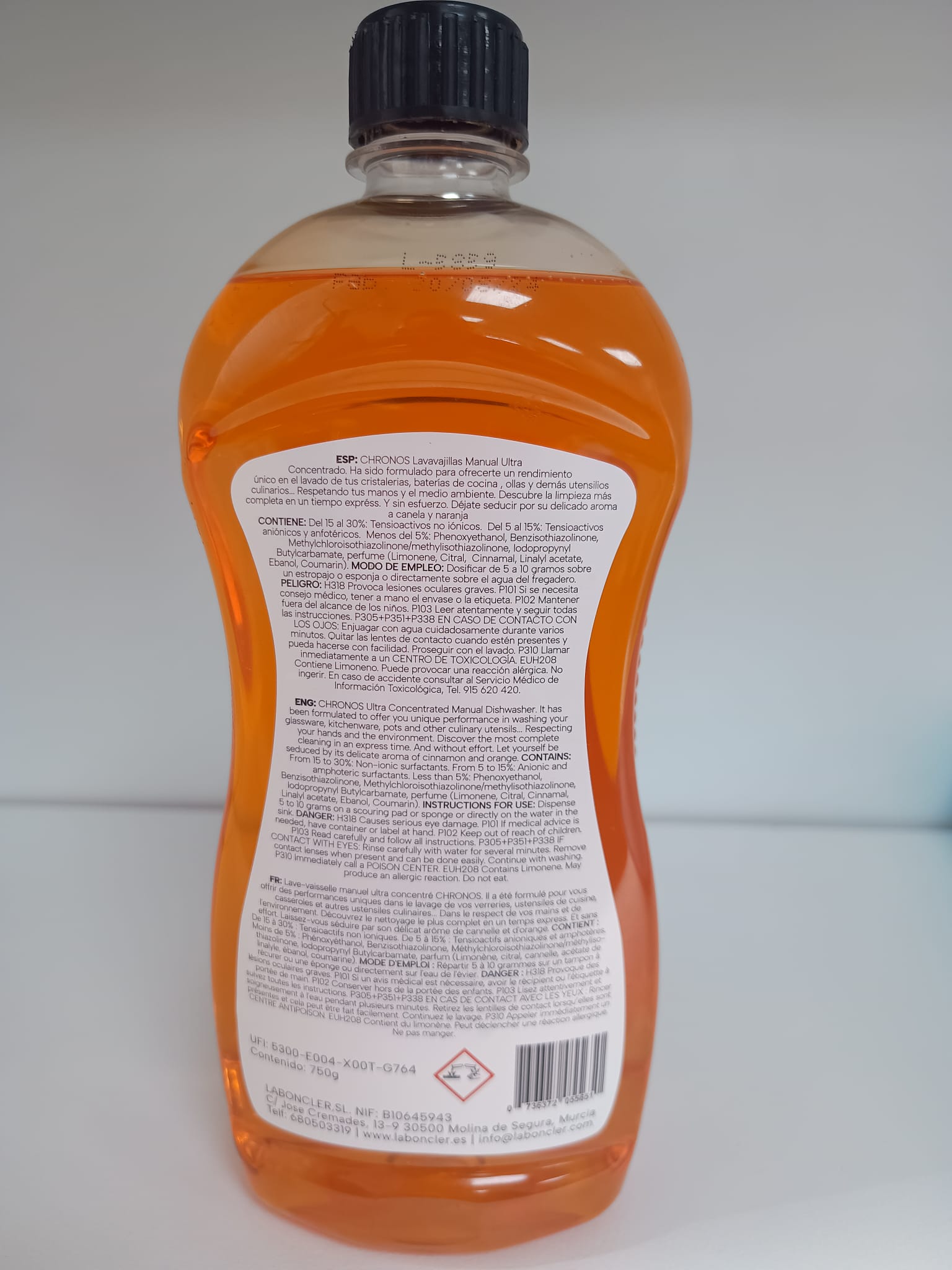 SET CUBO PLEGABLE+CHRONOS A ELEGIR+ECO-JIN Y DIFUSOR+BAYETA MICROF.+ESTROPAJO ESPONJA+JABONOSO