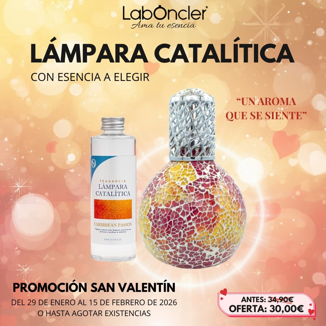 Lámpara Catalítica BICOLOR 200ml+Esencia 200ml