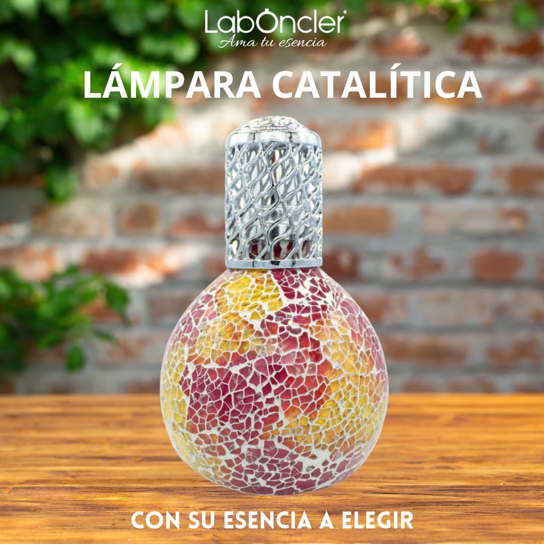 Lámpara Catalítica BICOLOR 200ml+Esencia 200ml