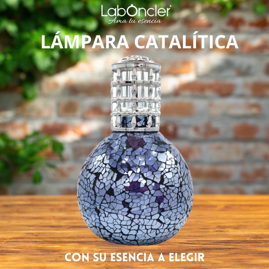 Lámpara Catalítica LILA 200ml+Esencia 200ml