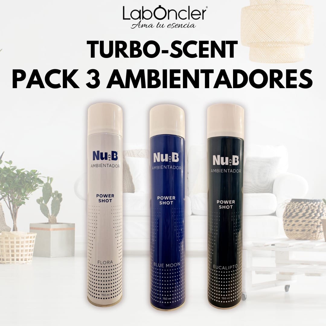 TRIO TURBO SCENT (3 Unidades)