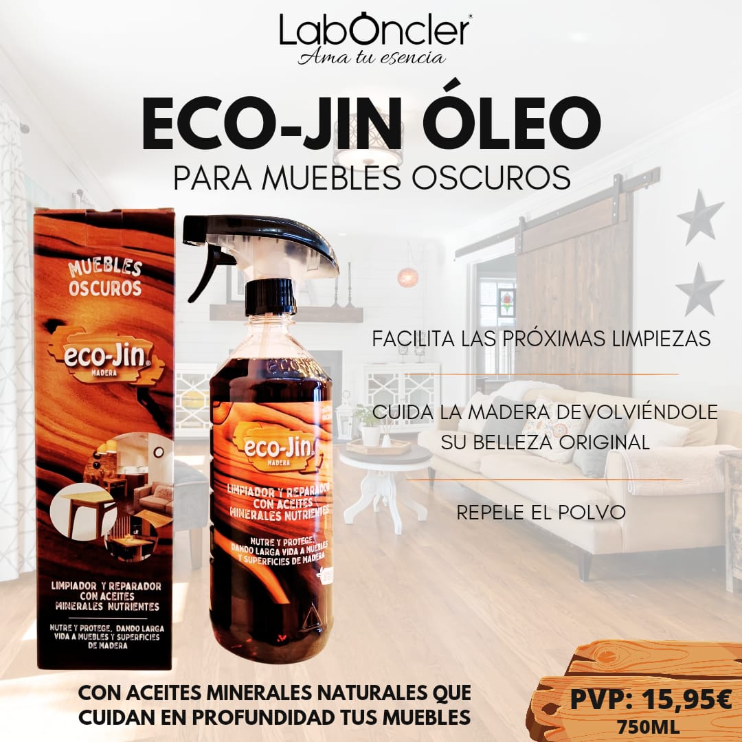 MADERA **OSCURA** ECO-JIN ÓLEO 750ML