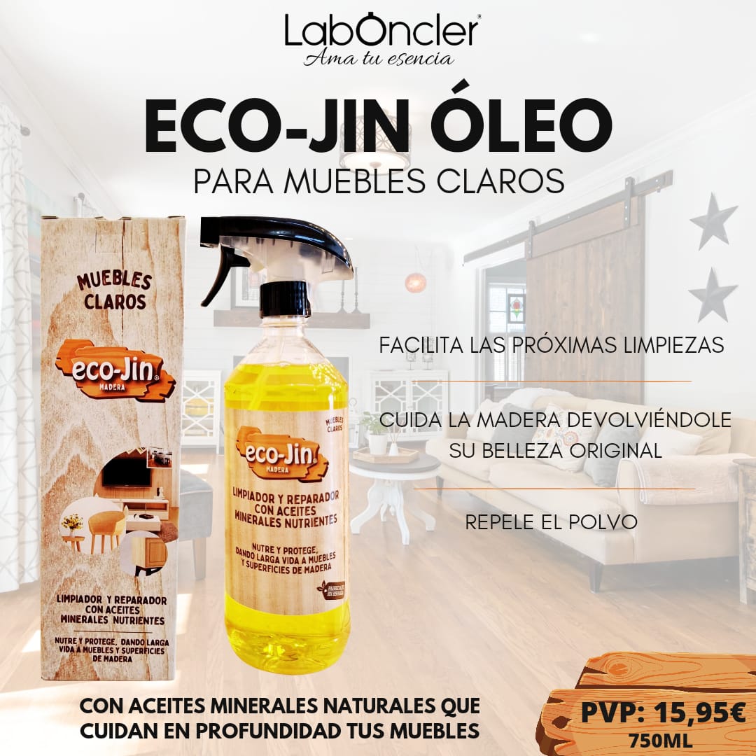 MADERA CLARA ECO-JIN ÓLEO 750ML