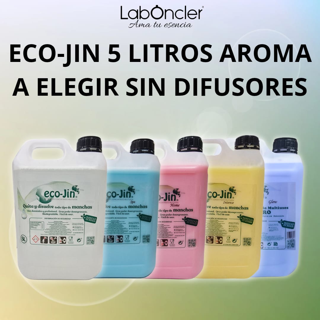 Eco-Jin BIDÓN 5 Litros Aroma a elegir SIN DIFUSOR