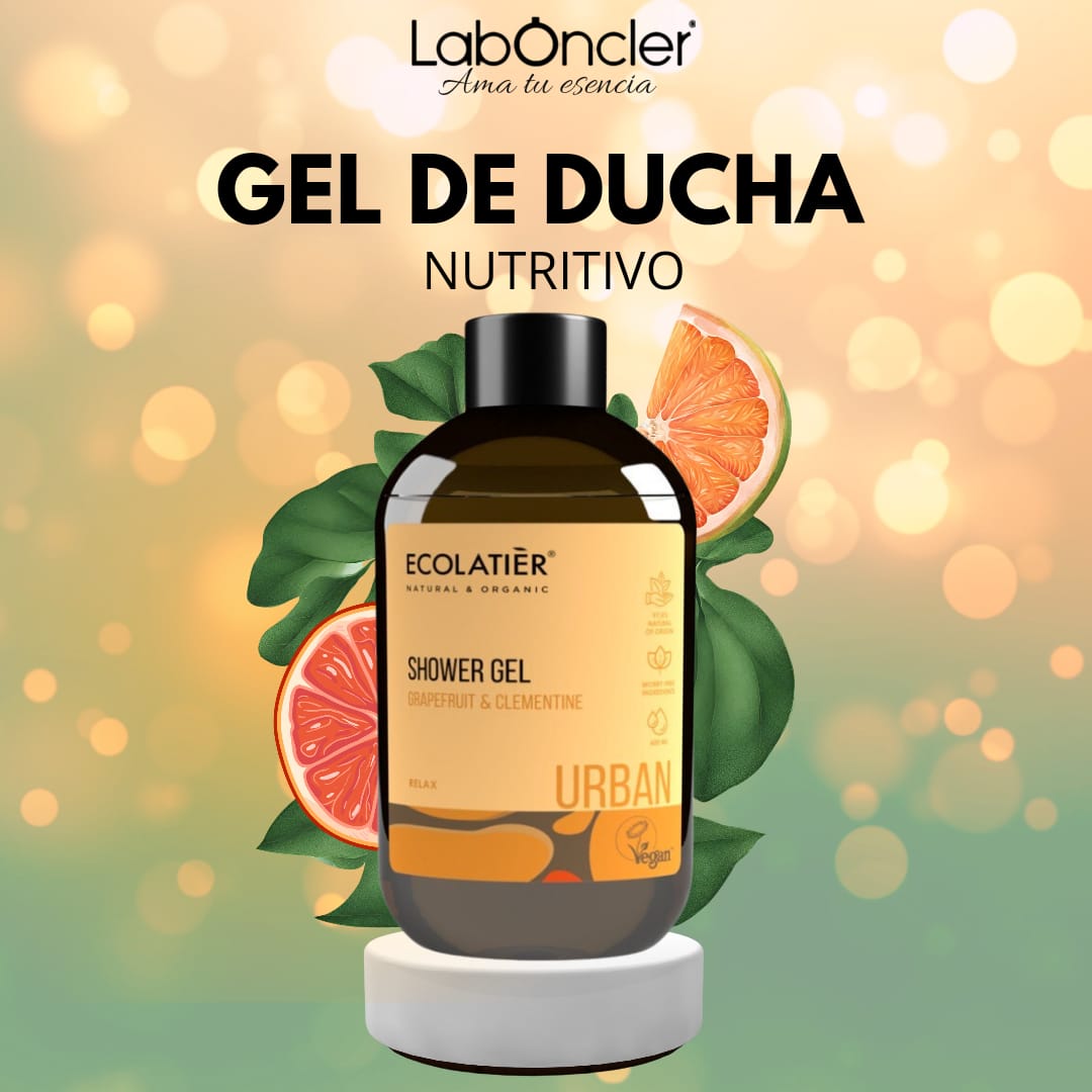ECOLATIER Gel de Ducha Pomelo y Clementina