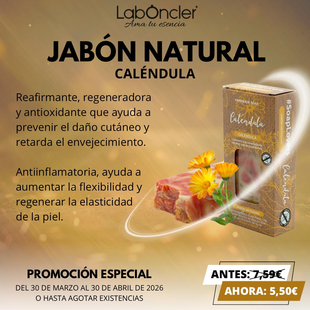 JABÓN Natural de Caléndula