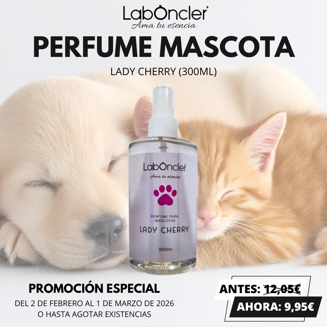 Perfume Mascotas Laboncler LADY CHERRY 300ml