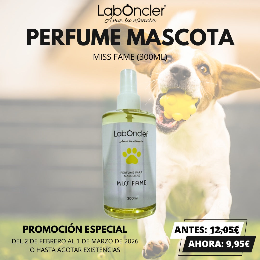 Perfume Mascotas Laboncler MISS FAME 300ml