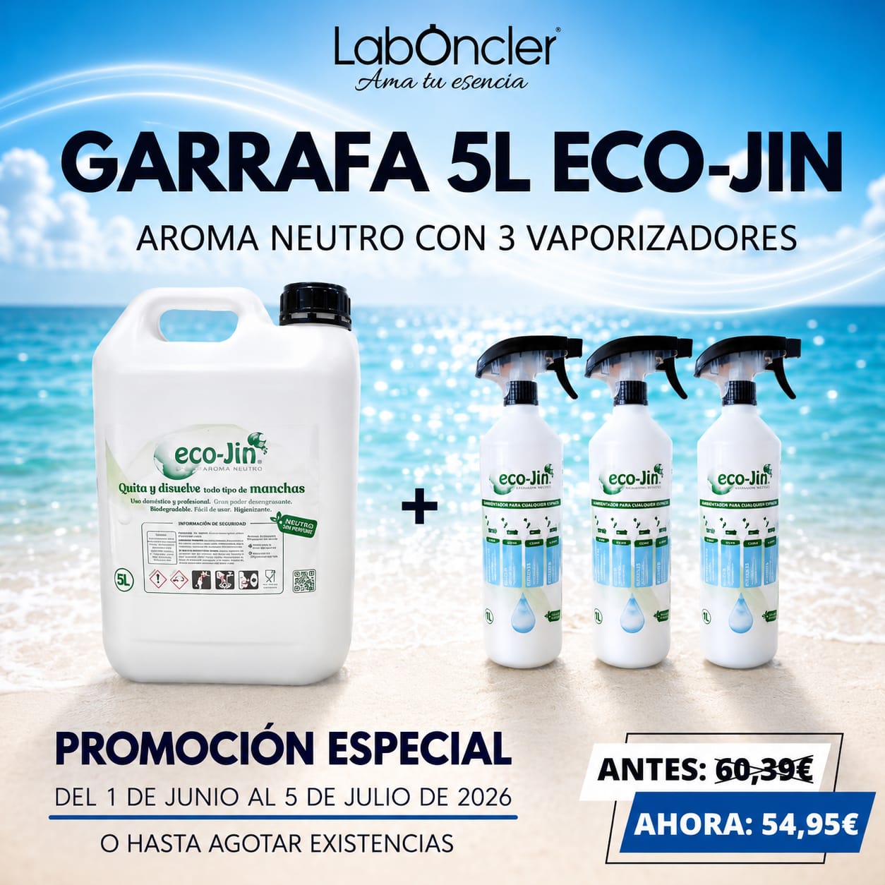 Eco-Jin NEUTRO BIDÓN 5 Litros