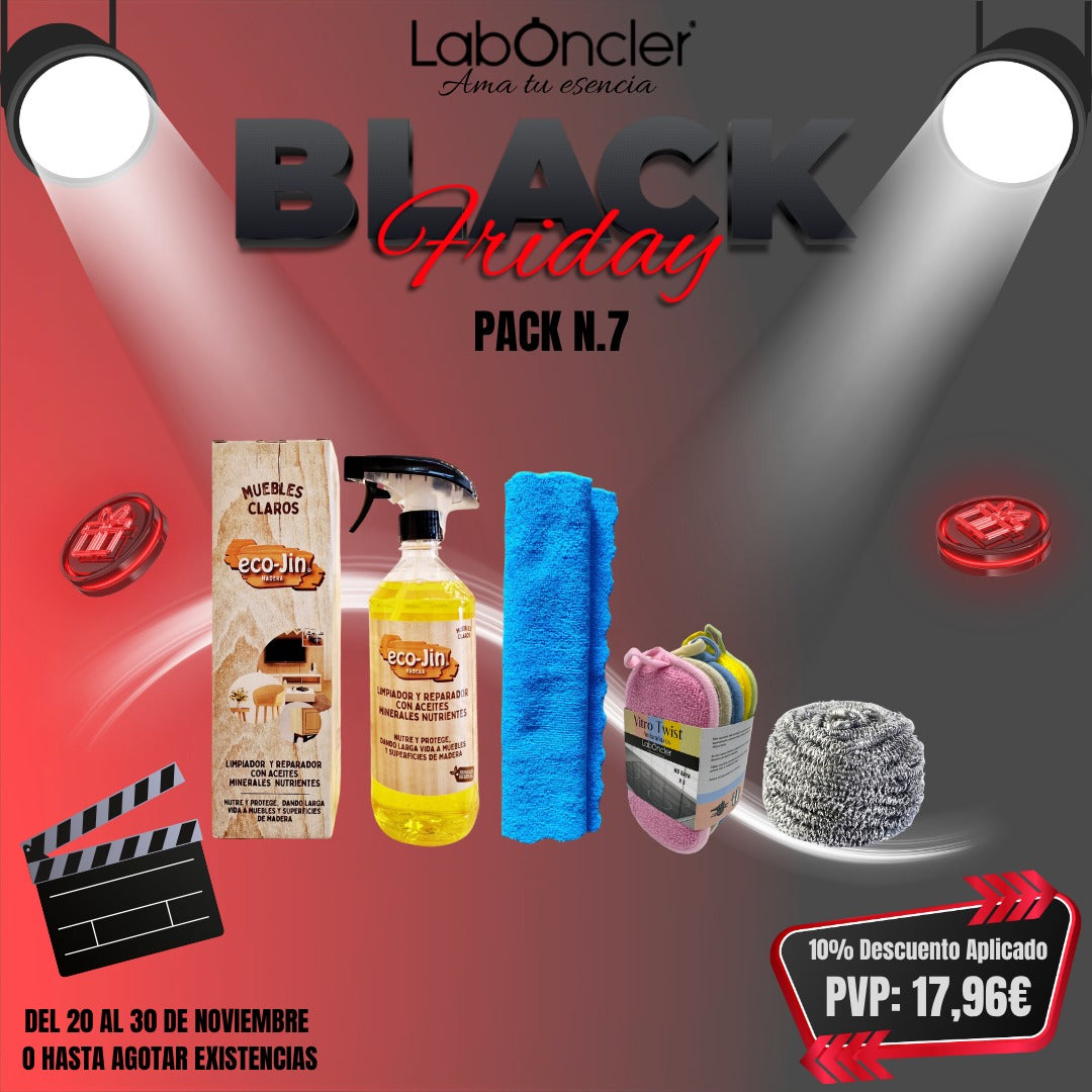 PACK 7 LIMPIEZA. EJ OLEO+BAYETA MICROFIBRA+VITRO TWIST+BIG INOX