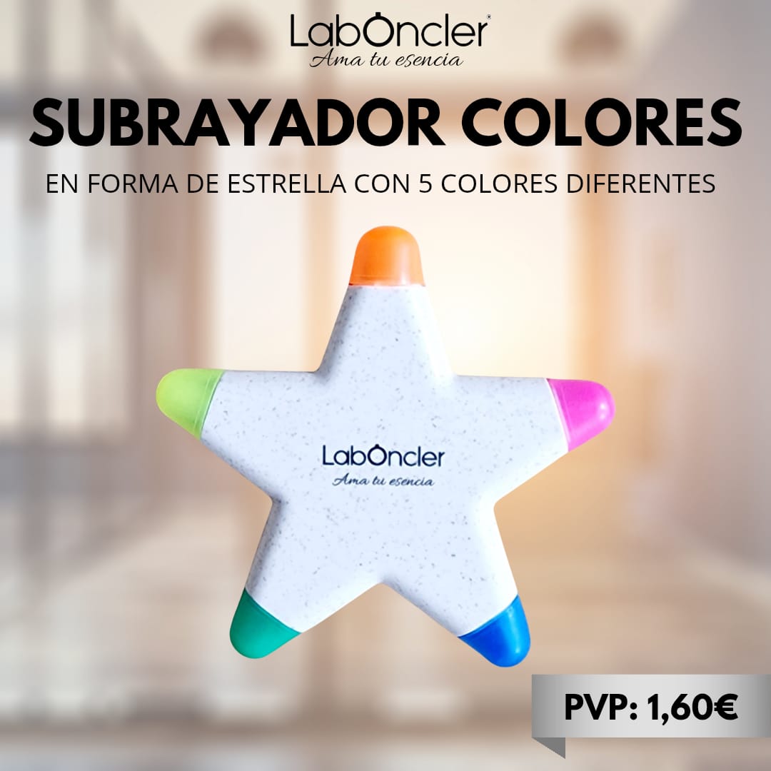 SUBRAYADOR COLORES FOSFORITO