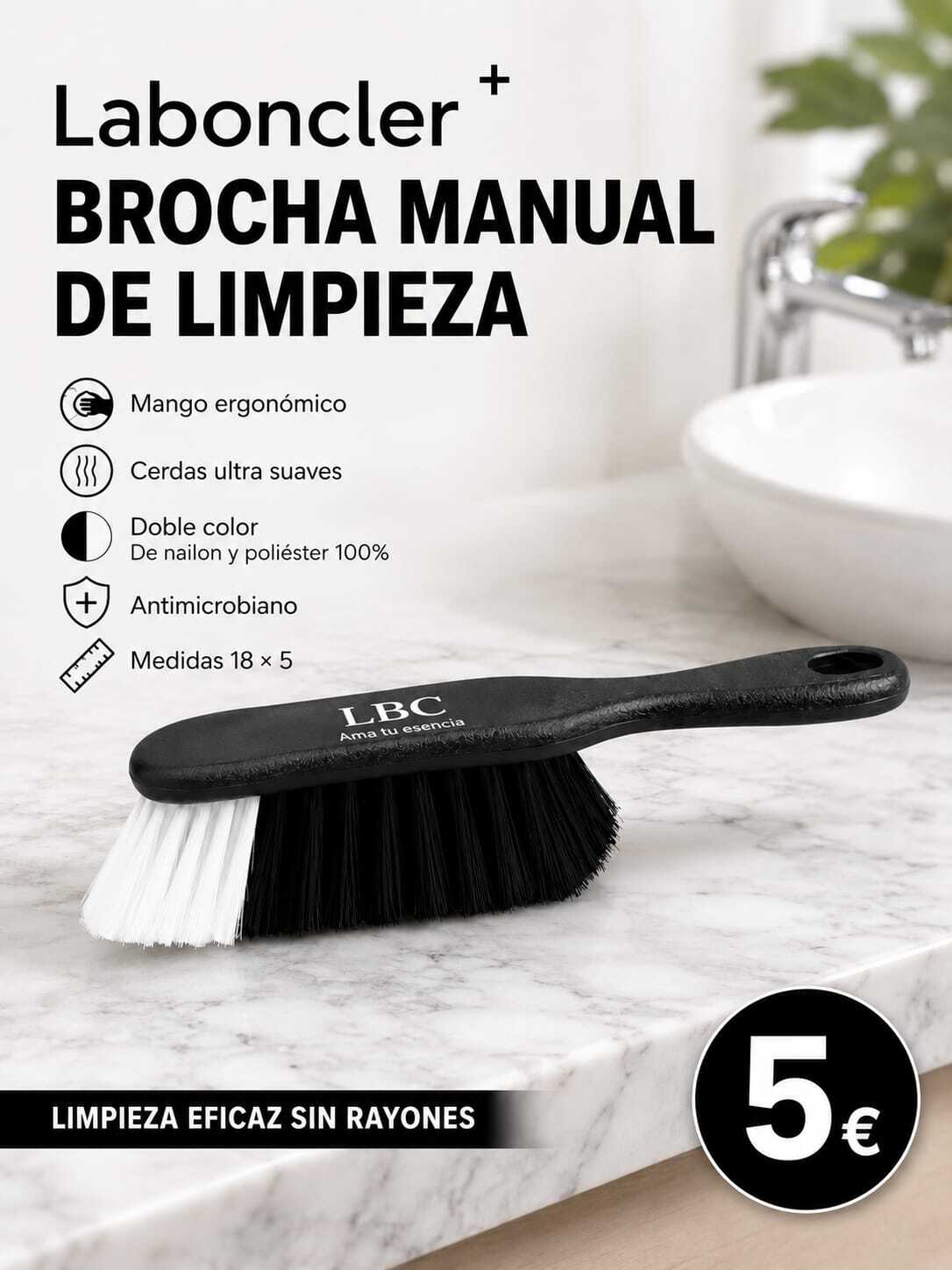 BROCHA MANUAL DE LIMPIEZA