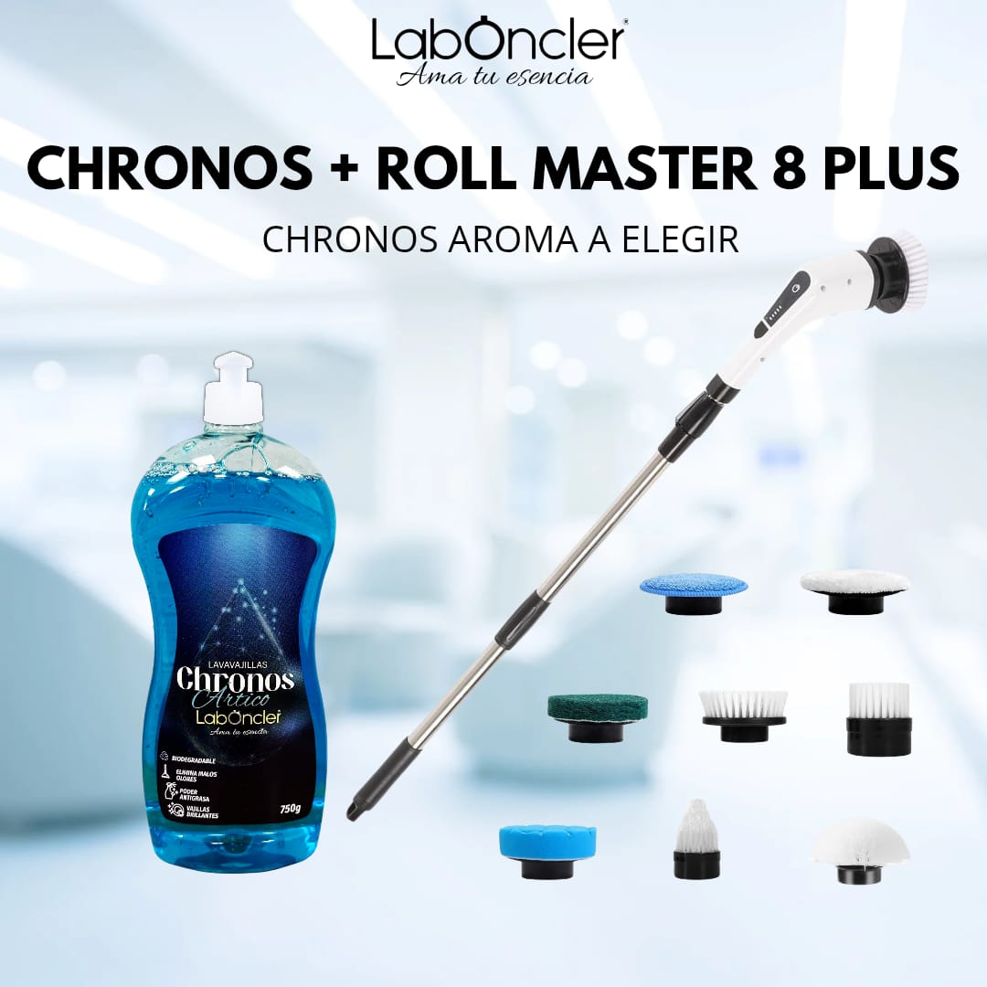 CEPILLO ELÉCTRICO+LAVAVAJILLAS CHRONOS 750ml (A ELEGIR)