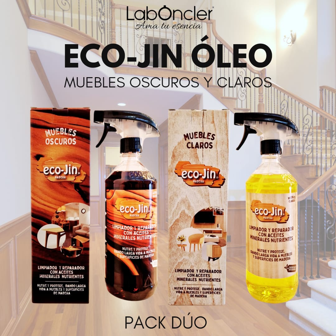 PACK DOBLE ECO-JIN OLEO COMBINABLE 750ML X2