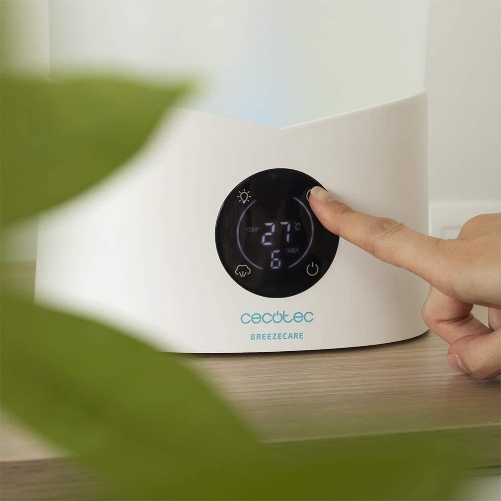 Humidificador Cecotec BreezeCare 2600 Light Smart con 5 ESENCIAS a elegir