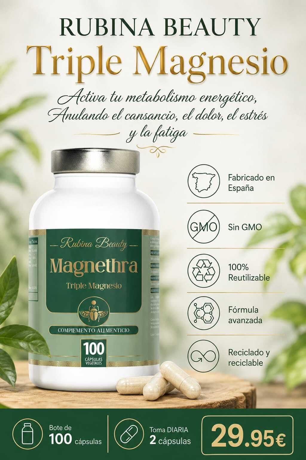 MAGNETHRA - Triple Magnesio
