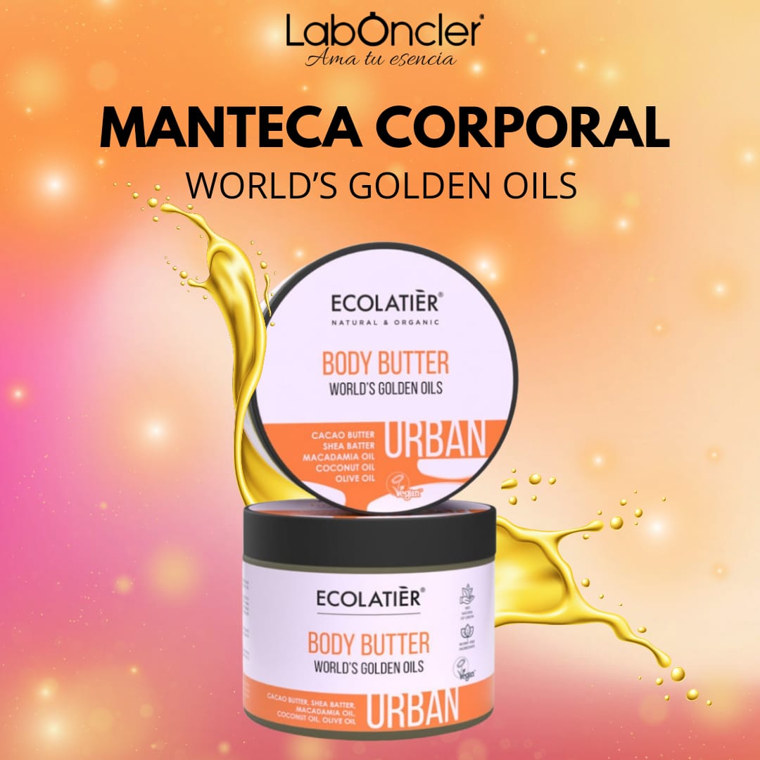 ECOLATIER Manteca Corporal World's Golden Oils