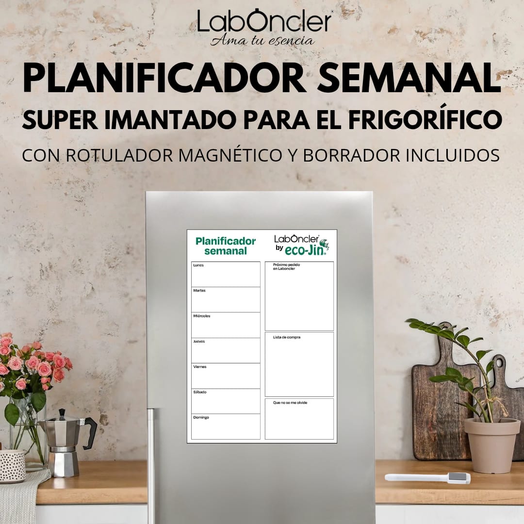PLANIFICADOR PIZARRA IMANTADA PARA FRIGO LABONCLER-ECO-JIN