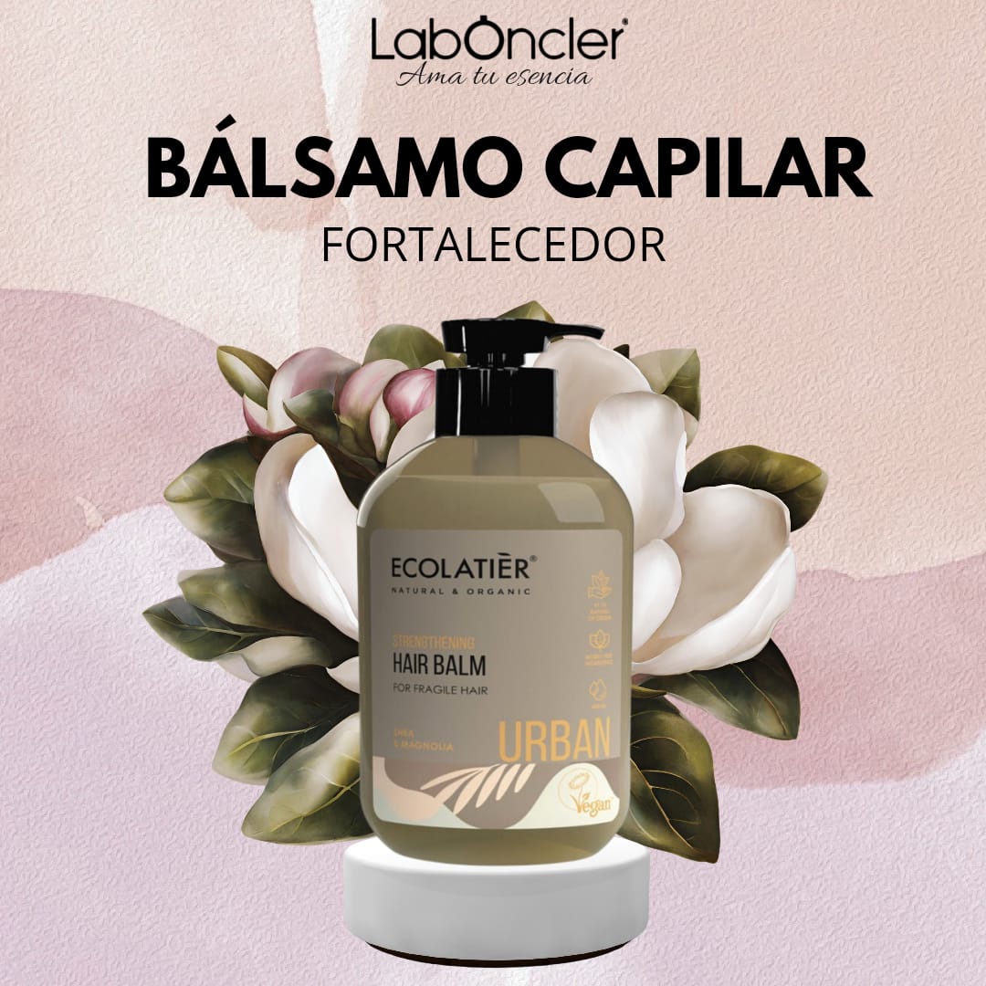 ECOLATIER Bálsamo Capilar Fortalecedor Cabello Frágil, Karité y Magnolia