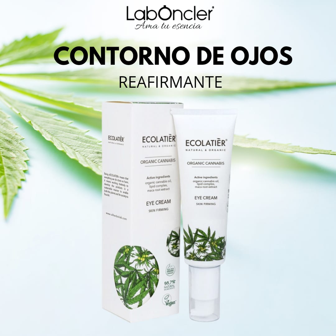 ECOLATIER Crema Contorno de Ojos Reafirmante Cannabis Ecológico