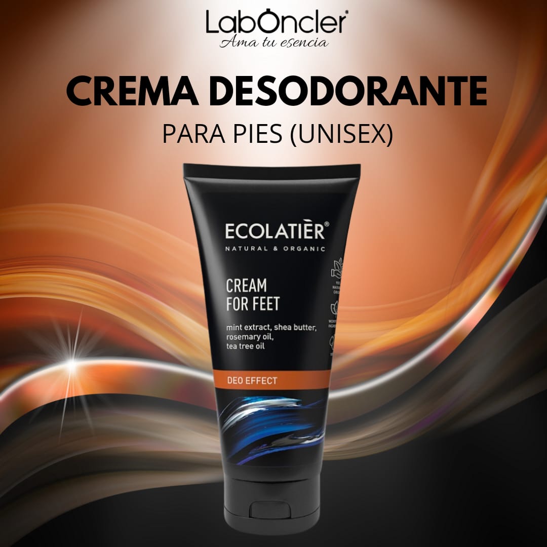 ECOLATIER Crema desodorante para pies