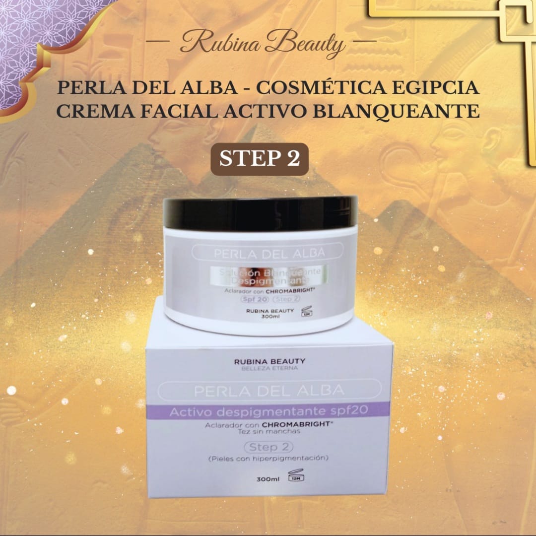 DESPIGMENTANTE PERLA DEL ALBA 300ML STEP 2 RUBINA BEAUTY