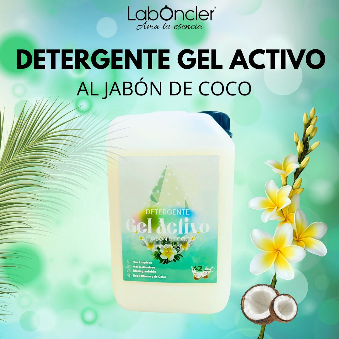 ¡¡NOVEDAD!! DETERGENTE GEL ACTIVO AL JABÓN DE COCO