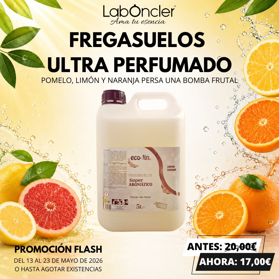 EDICIÓN LIMITADA: FREGASUELOS ULTRA PERFUMADO AROMA POMELO, LIMÓN Y NARANJA PERSA