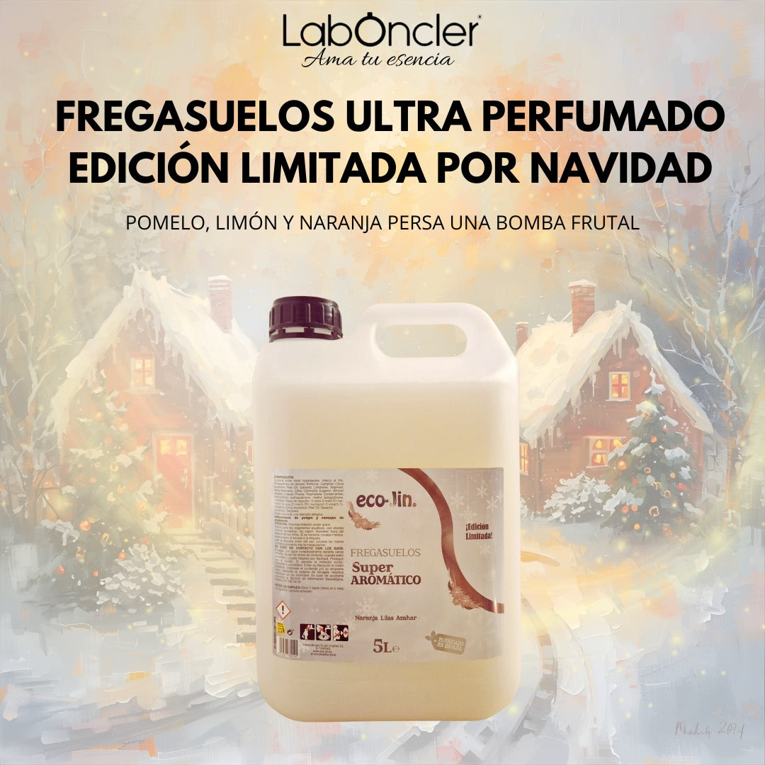 **EDICIÓN LIMITADA POR NAVIDAD** FREGASUELOS ULTRA PERFUMADO AROMA POMELO, LIMÓN Y NARANJA PERSA