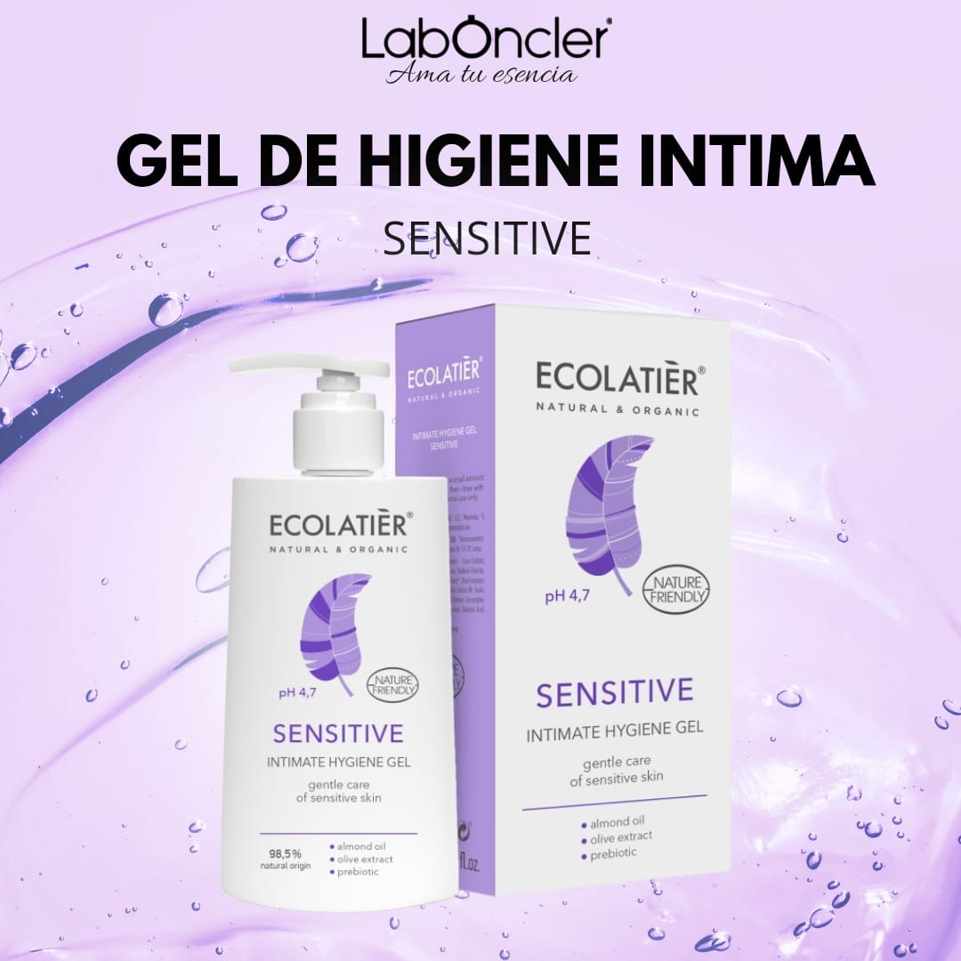 ECOLATIER Gel de higiene íntima Sensitive