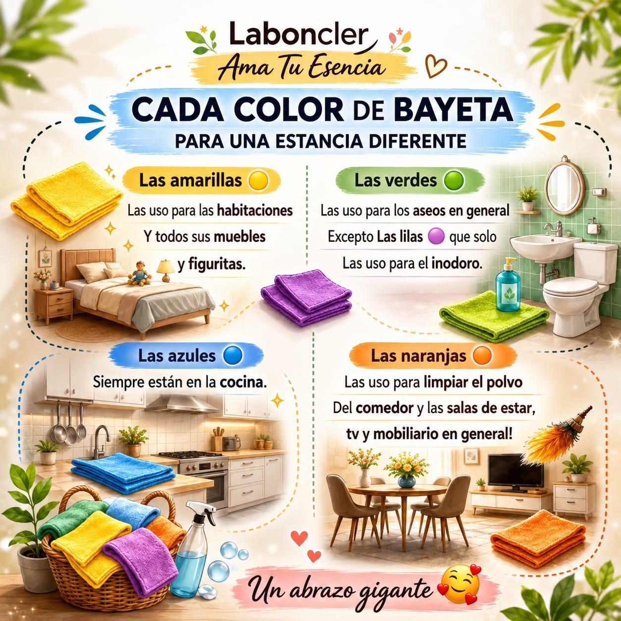 SET DOBLE BAYETAS RUTINA ANTI CONTAMINACIÓN CRUZADA