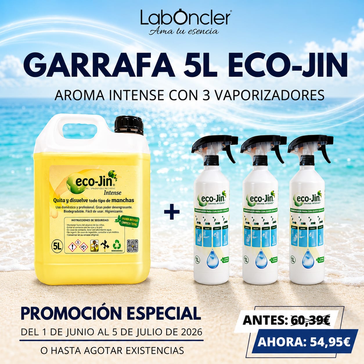 Eco-Jin INTENSE BIDÓN 5 Litros