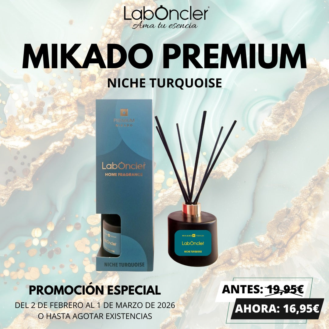 PREMIUM MIKADO LABONCLER NICHE TURQUOISE 200ML
