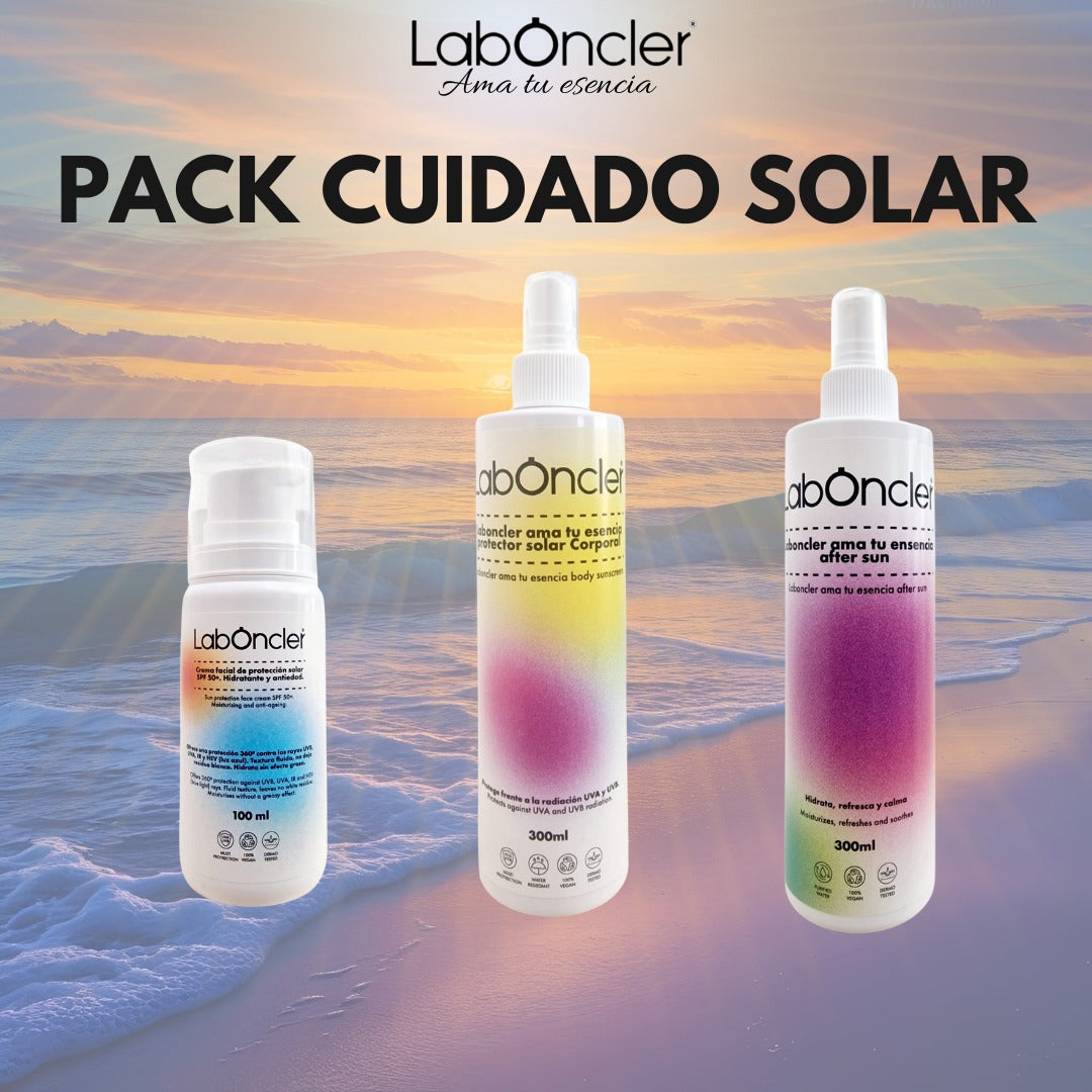 PACK COMPLETO ATENCIÓN SOLAR (Crema corporal 50 SPF+After sun+Crema facial 50 SPF)