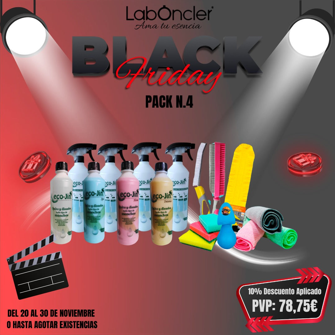 PACK 4 Limpieza 4 ECOJIN+4 DIFUSORES+PLUMERO+CEPILLO JUNTAS AMARILLO+CEPILLO TEXTIL ROSA+4 BAYETAS+4 ESTROPAJOS ESPONJA+BOLA DESCALCIFICADORA