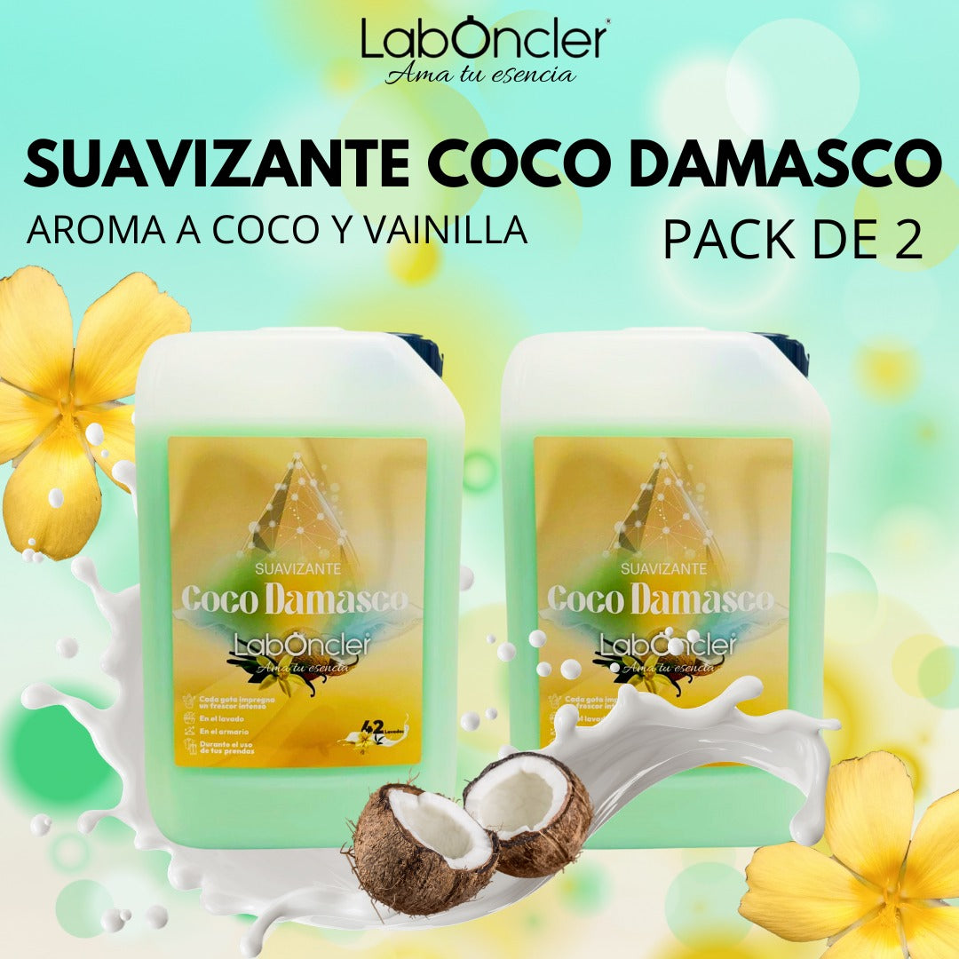 ¡¡NOVEDAD!! PACK DOBLE SUAVIZANTE COCO DAMASCO | COCO & VAINILLA