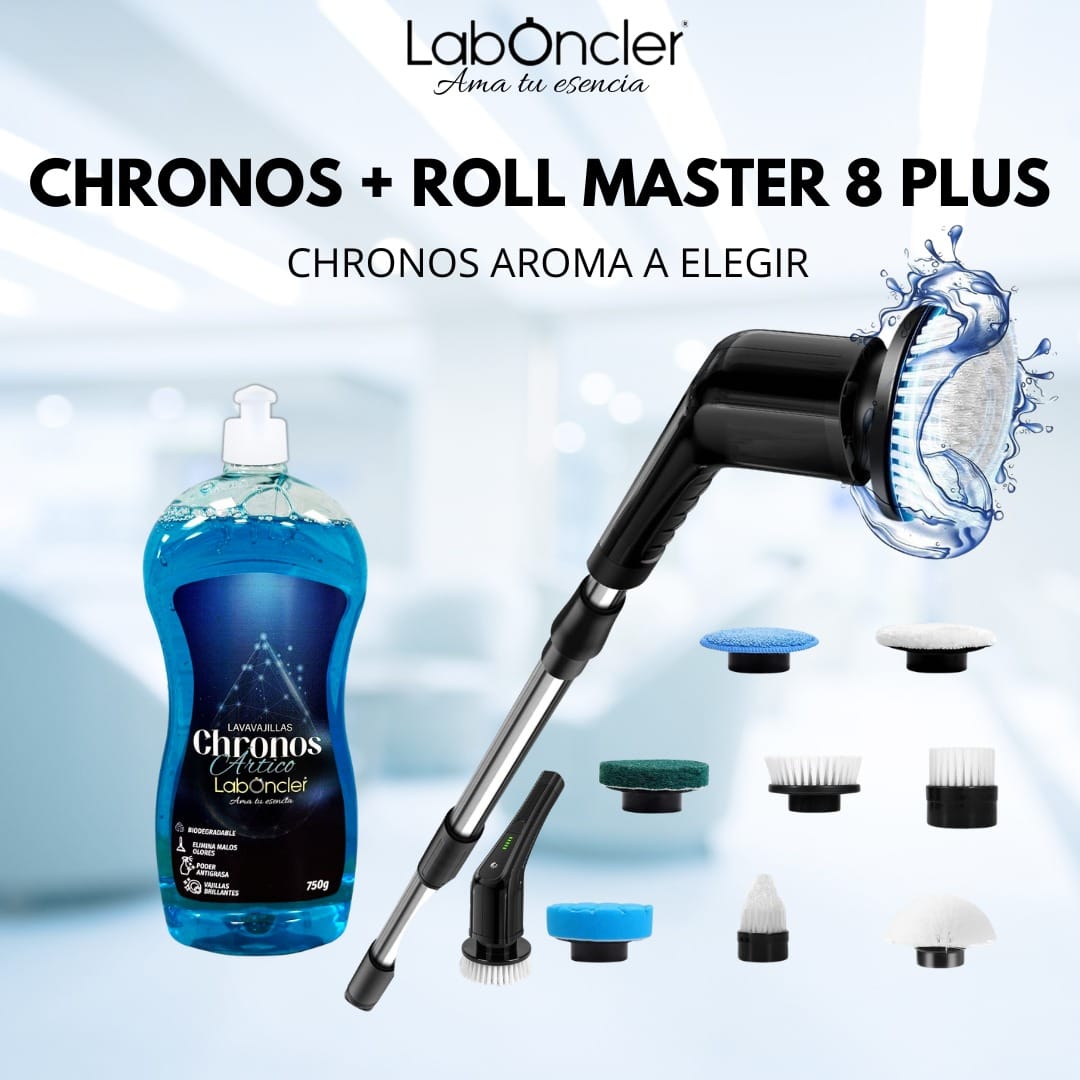 CEPILLO ELÉCTRICO+LAVAVAJILLAS CHRONOS 750ml (A ELEGIR)