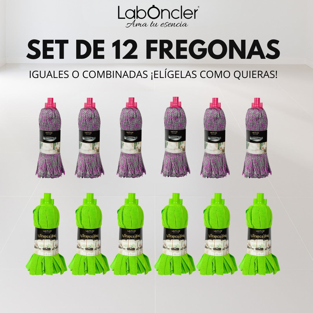 SET 12 FREGONAS IGUALES O COMBINADAS ¡ELÍGELAS COMO QUIERAS!