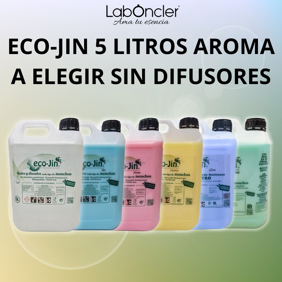 Eco-Jin BIDÓN 5 Litros Aroma a elegir SIN DIFUSOR