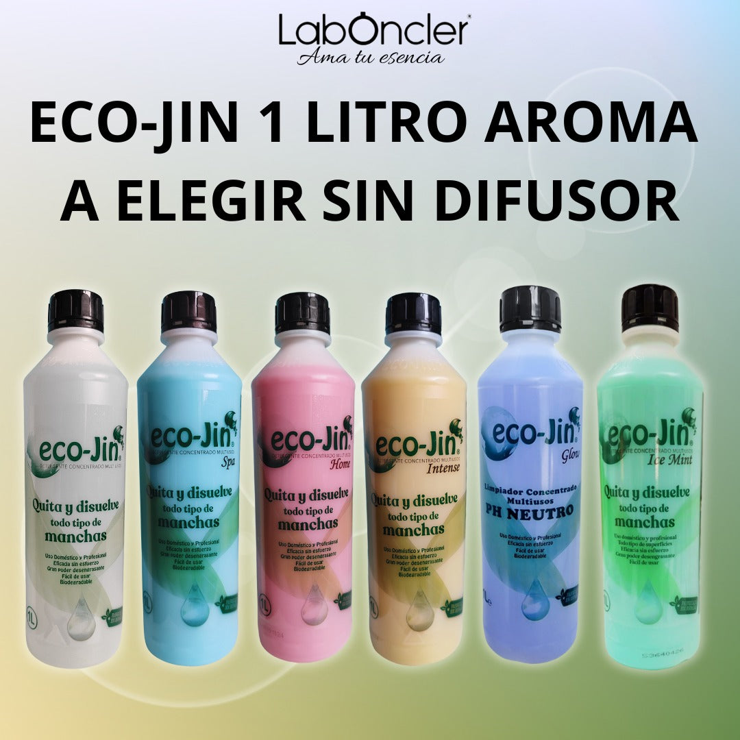 Eco-Jin 1 Litro Aroma a elegir SIN DIFUSOR