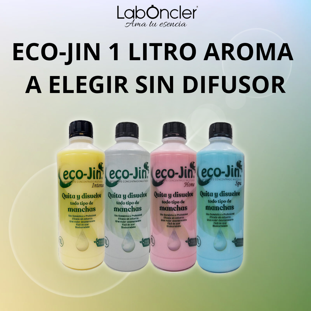 Eco-Jin Flores Blancas - Talco 1 Litro - Ancar 3 - Ancar 3