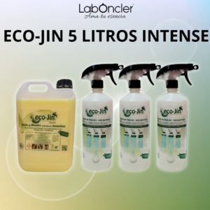 Kit de Inicio ECO-JIN Quitamanchas Higienizante Multiusos Aroma a Elegir