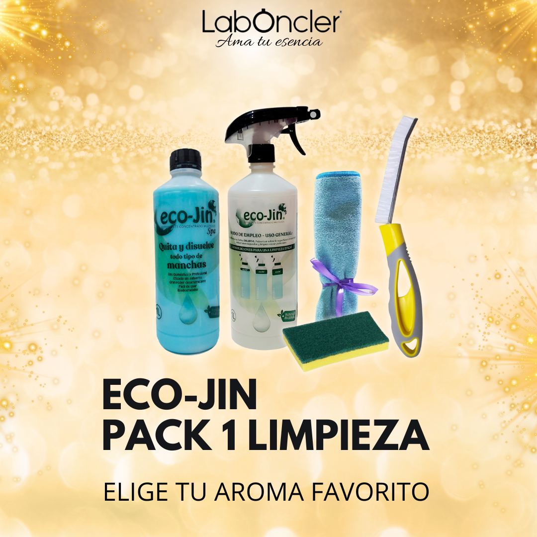 Pack eco-Jin 4 LIMPIEZA - Productos para la higiene y limpieza